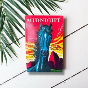 Vintage 1955 Midnight: Story of a Wild Horse – Teen Age Book Club Western